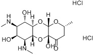 CAS:21736-83-4_盐酸大观霉素的分子结构