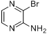 CAS:21943-12-4_2-氨基-3-溴吡嗪的分子结构