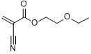 CAS:21982-43-4_2-ϩ-2-Ӣƣ2-Propenoicacid,2-cyano-,2-ethoxyethylesterķӽṹ