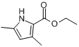 CAS:2199-44-2_3,5-二甲基-1H-吡咯-2-甲酸乙酯的分子结构