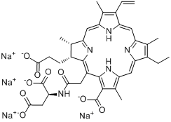CAS:220201-34-3_他拉泊芬钠的分子结构