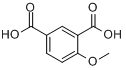 CAS:2206-43-1_4-甲氧基异酞酸的分子结构