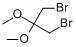 CAS:22094-18-4_1,3-二溴-2,2-二甲氧基丙烷的分子结构