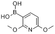 CAS:221006-70-8_2,6-二甲氧基吡啶-3-硼酸的分子结构