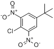CAS:2213-81-2_2-氯-5-叔丁基-1,3-二硝基苯；4-叔丁基-2,6-二硝基氯苯的分子结构