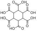 CAS:2216-84-4_1,2,3,4,5,6-环己烷六羧酸的分子结构
