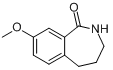 CAS:22246-71-5_8-甲氧基-2,3,4,5-四氢苯并氮杂卓-1-酮的分子结构