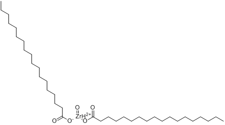 CAS:22473-71-8_双(十八烷酸根-O)氧代合锆的分子结构