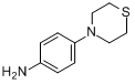 CAS:22589-35-1_4-(硫代吗啉-4-基)苯胺的分子结构