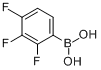 CAS:226396-32-3_2,3,4-三氟苯硼酸的分子结构