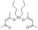 CAS:22673-19-4_二丁基双(2,4-戊二酸根合-O,O')-(OC-6-11)-锡的分子结构