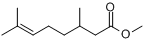 CAS:2270-60-2_3,7-二甲基-6-辛烯酸甲酯的分子结构