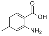 CAS:2305-36-4_2-氨基-4-甲基苯甲酸的分子结构