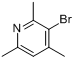 CAS:23079-73-4_3-溴-2,4,6-三甲基吡啶的分子结构
