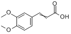 CAS:2316-26-9_3,4-二甲氧基肉桂酸的分子结构