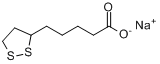 CAS:2319-84-8_硫辛酸钠的分子结构