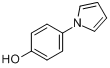 CAS:23351-09-9_4-(1-吡咯)苯酚的分子结构