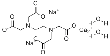 CAS:23411-34-9_乙二胺四乙酸钙二钠盐的分子结构