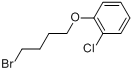 CAS:23468-00-0_1-(4-溴丁氧基)-2-氯代苯的分子结构
