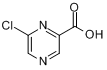 CAS:23688-89-3_6-氯吡嗪-2-羧酸的分子结构