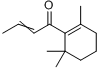 CAS:2376-92-3_1-(2,6,6-三甲基环己-1-烯基)丁-2-烯-1-酮的分子结构