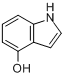 CAS:2380-94-1_4-羟基吲哚的分子结构