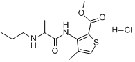 CAS:23964-57-0_盐酸阿替卡因的分子结构