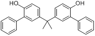 CAS:24038-68-4_5,5'-(1-甲基亚乙基)双[(1,1'-联苯)-2-酚]的分子结构