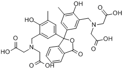CAS:2411-89-4_邻甲酚酞络合剂的分子结构