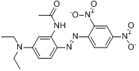 CAS:24112-48-9_N-[5-(二乙氨基)-2-[(2,4-二硝基苯基)偶氮]苯基]-乙酰胺的分子结构