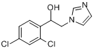 CAS:24155-42-8_alpha-(2,4-二氯苯基)-1H-咪唑-1-乙醇的分子结构