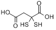 CAS:2418-14-6_2,3-二巯基丁二酸的分子结构