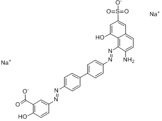 CAS:2429-84-7_直接红F的分子结构