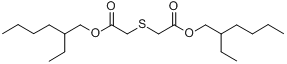 CAS:24293-43-4_2,2-˫--(2-һ)ӢƣAceticacid,2,2-thiobis-,bis(2-ethylhexyl)esterķӽṹ