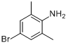 CAS:24596-19-8_4-溴-2,6-二甲基苯胺的分子结构