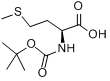 CAS:2488-15-5_-Boc-L-蛋氨酸的分子结构