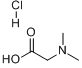 CAS:2491-06-7_N,N-二甲基甘氨酸盐酸盐的分子结构