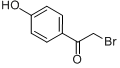 CAS:2491-38-5_2-溴-4'-羟基苯乙酮的分子结构