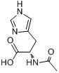 CAS:2497-02-1_N-乙酰-L-组氨酸的分子结构