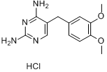 CAS:2507-23-5_二甲氧苄啶盐酸盐的分子结构