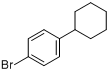 CAS:25109-28-8_1-溴-4-环己基苯的分子结构