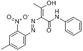 CAS:2512-29-0_耐晒黄G的分子结构