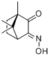 CAS:251645-83-7_(1S,E)-(-)-樟脑醌3-肟的分子结构
