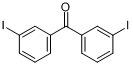 CAS:25186-99-6_3,3'-二碘二苯甲酮的分子结构