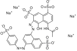 CAS:2519-30-4_食品黑1的分子结构
