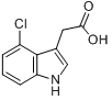 CAS:2519-61-1_4-氯吲哚-3-乙酸的分子结构