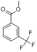 CAS:2557-13-3_3-三氟甲基苯甲酸甲酯的分子结构
