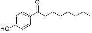 CAS:2589-73-3_4'-羟基苯辛酮的分子结构