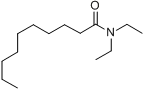 CAS:2602-61-1_N,N-二乙基癸酰胺的分子结构