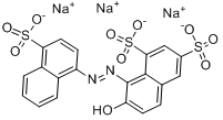 CAS:2611-82-7_酸性红18的分子结构